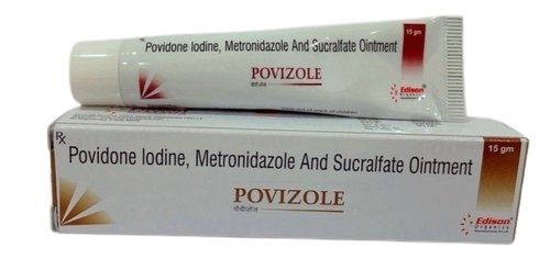 15 Grams Povidone Lodine, Metronidazole And Sucralfate Ointment Cream