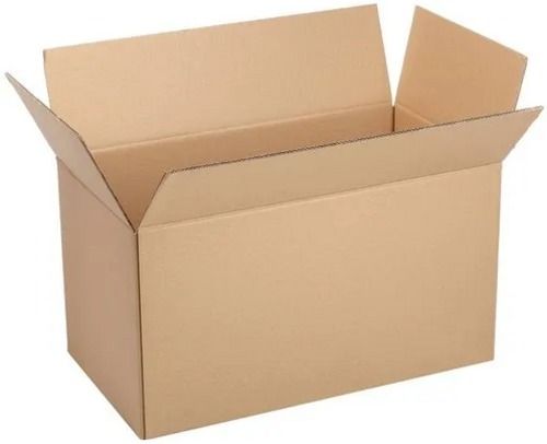 20 X 12 X 12 Inches Lightweight Matt Finish Rectangular Plain Corrugated Box