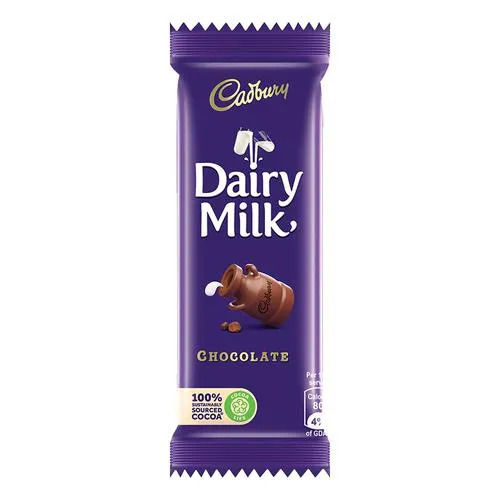 24 Grams, Sweet And Delicious Solid Bar Dairy Milk Chocolate