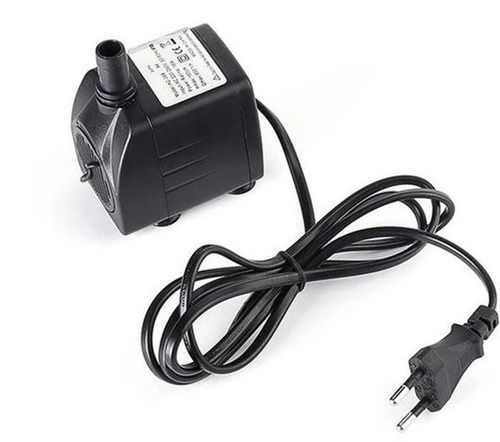 Black 250 Grams 220 Voltage 50 Hertz Pvc Plastic Body Submersible Water Pump 