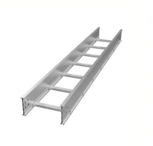 2500 X 150 X 50 Mm 3 Mm Thick Pre Galvanized Industrial Mild Steel Ladder Cable Tray