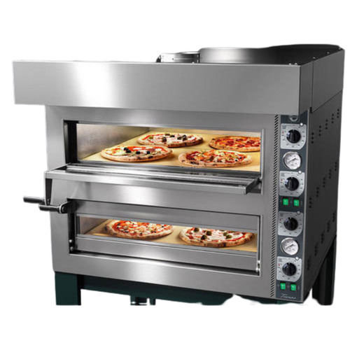 Silver 38 X 36 X 16 Inch Electric Rust-Free Fully Automatic Stainless Steel Pizza Oven 