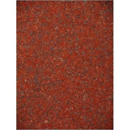 3 X 7 फीट 15 मिमी मोटा आवासीय और वाणिज्यिक पॉलिश रूबी लाल ग्रेनाइट स्लैब अनुप्रयोग: निर्माण पत्थर