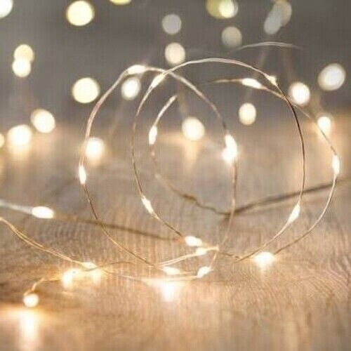 Golden 4.5 Meter Hanging Lantern Copper Body Led String Lights