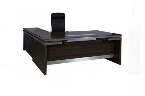 Machine Made 75X90 Cm And 60 Kg L Shaped Matte Finish Executive Table