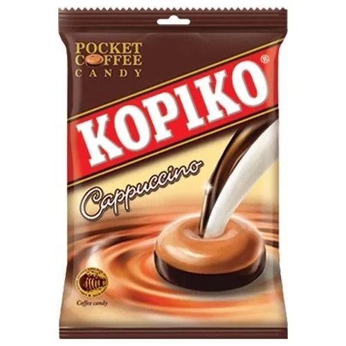 A Grade Round Solid Sweet And Delicious Cappuccino Coffee Candy With 12 Month Shelf Life