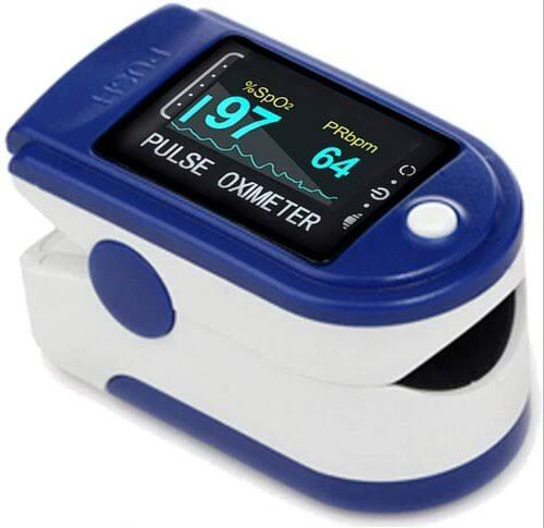 Battery Operated Digital Pulse Oximeter For Personal And Hospital Use