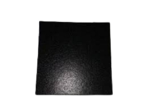 Black Cardboard - 6x6 Inch, Rigid Moisture-Resistant Square, Eco-Friendly Lightweight Office Use