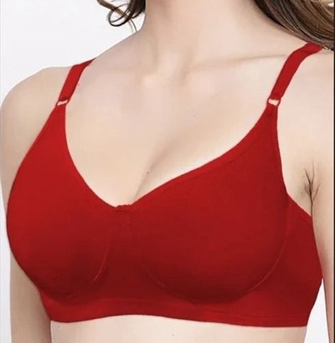 Cotton Plain Ladies Rose Gold Non Wired Bra at Rs 500/piece in Mumbai