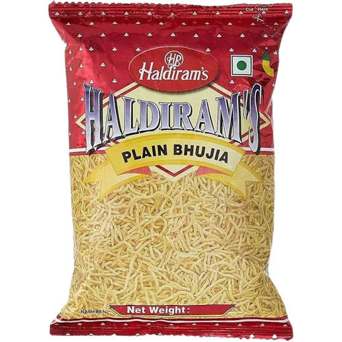 Salt And Delicious Fried Crispy Plain Bhujia Namkeen For Snacks Carbohydrate: 8 Grams (G)