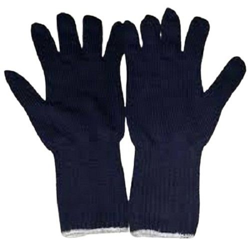  Plain Pattern Full Finger Disposable Woolen Hand Knitted Gloves