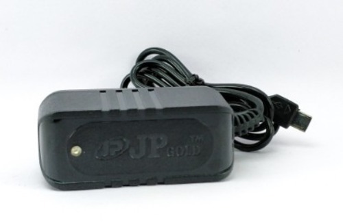 2 Ampere 5 Voltage 2 Meter Rubber Wire Plastic Body Mobile Charger - Plastic And Rubber Body, Black Color | Universal Compatibility for Smartphones & Tablets