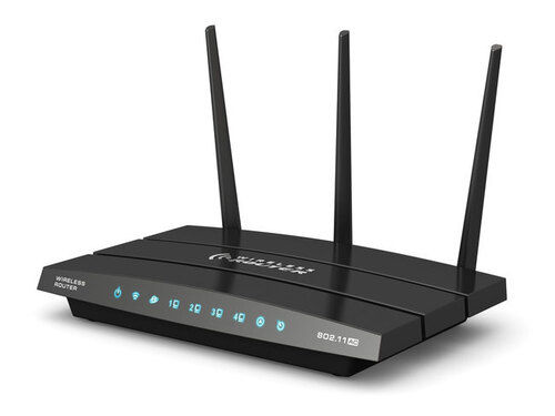 Silver 2 Ghz High Speed And Wifi Coverage Broadband Router