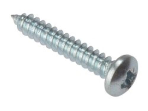 Silver 40-50 Millimeters Round Coated Light Weight Stainless Steel Shiny Tapping Screw 