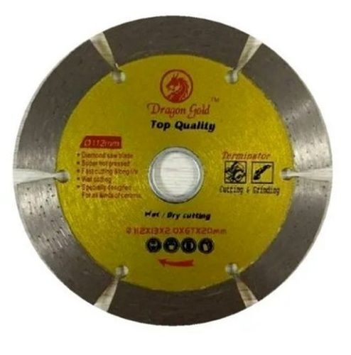 450 Gram 6 Blade 1.2 Mm Thick Straight Slot Nickel Coating Diamond Saw Blade Diameter Of Disc: 22.23 Millimeter (Mm)