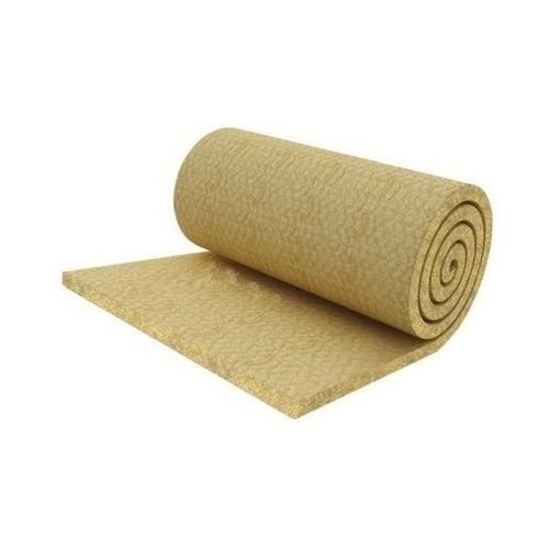 Yellow 50 Mm Thick Woven Washable Industrial Lrb R0Ckwool Mattresses