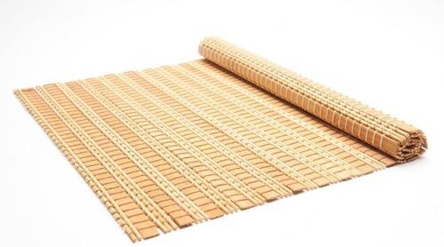 Brown 6 X 4 Feet 3 Mm Thick Rectangular Eco Friendly Water Proof Bamboo Mats