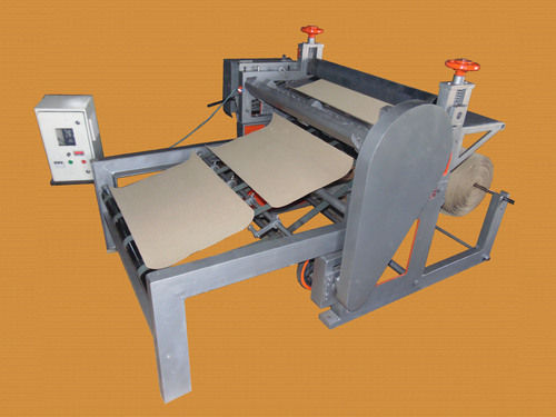 7.5Hp 50 Hz Mild Steel Kraft Paper Slitting Machine Cream