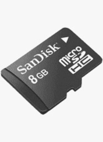 8 Gigabyte Micro Rectangular Plastic Body Memory Card