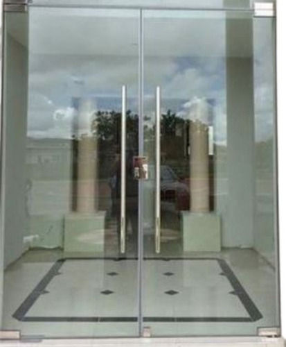 8x5 Feet 10 Mm Thick Industrial And Domestic Hinged Glass Door