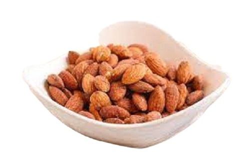 A Grade Nutrient Rich Brown Medium Size Tasty Crunchy And Nutty Flavor Roasted Almond Broken (%): 1%