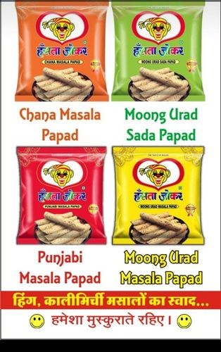 Easy To Digest And Round Shape Organic Masala Papad