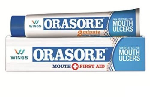 Orasore Pain Relief Gel For Mouth Ulcers, Pack Of 20 Gram
