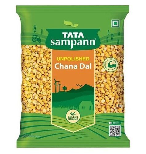 1 Kilogram Pure And Natural Unpolished Semi Round Splited Chana Dal Admixture (%): 0%