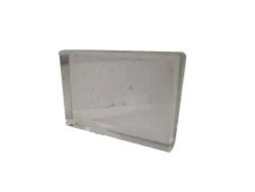 Gray 250-300 Grams Rough Coated Plain Solid Flat Tempered Surgical Glass Slab