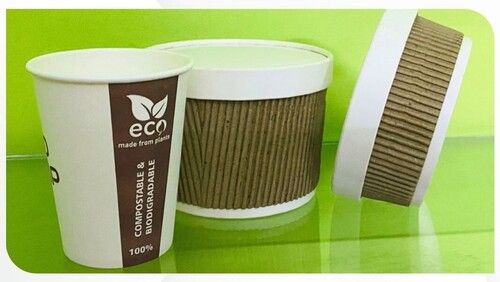 500 ml Ripple Paper Container for Food Storage