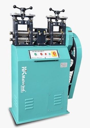 Blue 55 Rpm Speed 220-Volt Automatic Mild Steel Wire And Sheet Rolling Machine