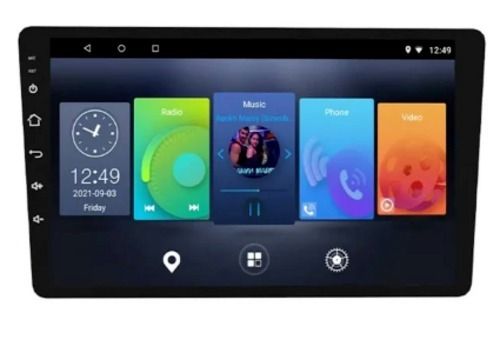 7 Inch Double Din Receiver Android Music Car Stereo With Bluetooth Touchscreen