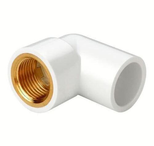 90 Degree Round Head 6.35 Mm Upvc Brass Elbow Application: Plumbing