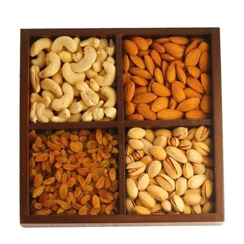 Eco Friendly Square Shape Dry Fruit Box For Gifting