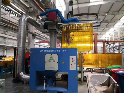 Integrated Filter Cartridge Dedusting Machine For Large Welding And Grinding Workshops
