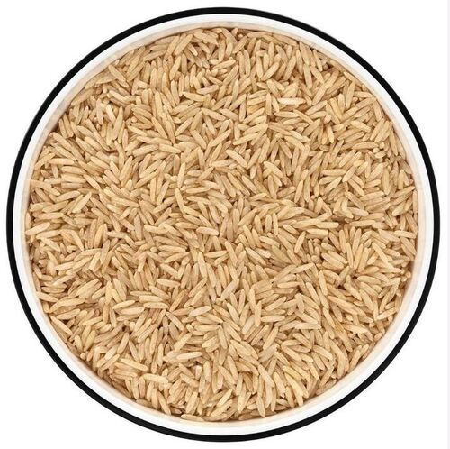  प्राकृतिक और शुद्ध सामान्य रूप से उगाए जाने वाले लंबे दाने वाले सूखे भूरे बासमती चावल 