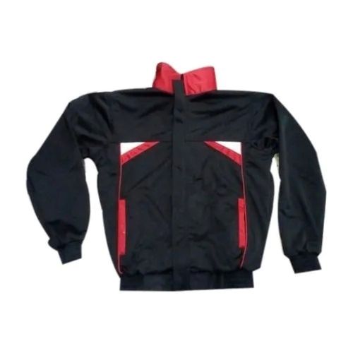 Stylish Light Weight Full Sleeves Zipper Closure Polyester Sports Jacket For Men