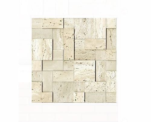 Brown 12 X 12 Inch Square Super Glossy Sandstone Wall Tile 