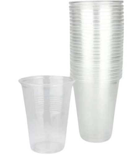 200 Ml Light Weight Plain Round Plastic Disposable Glass Application: Event And Party