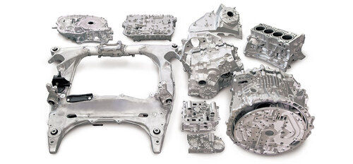 Aluminium Diecasting Components For Auto Electrical Parts