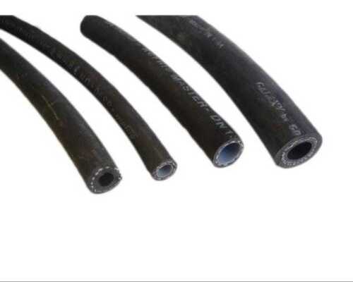 Car Ac Black Rubber Hose Pipes, 25 Bar Working Pressure