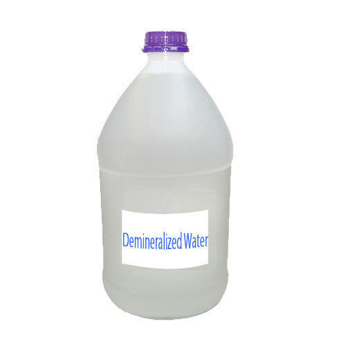 demineralized water bottle