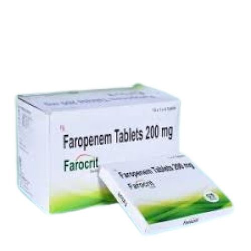  जनरल मेडिसिन 200 Mg Faropenem एंटीबायोटिक टैबलेट समाप्ति तिथि: 6 महीने 