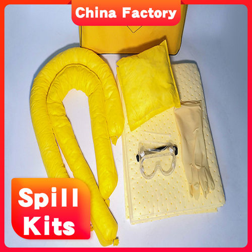 Leak Proof Absorb Chemical Spill Kit For Laboratory Usage General Medicines