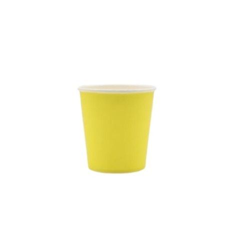 Plain Round-Shaped Disposable Paper Glass For Events And Party Use  Application: Industrial