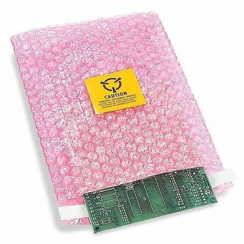 Transparent Color Bubble Bag For Packaging Usage