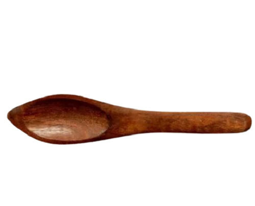 10 Inch150 Gram Non Slip Handle Polished Wooden Spoon 