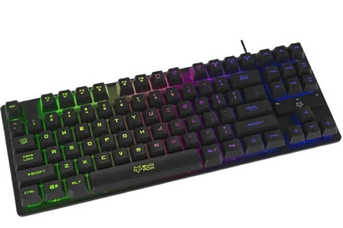 12 Volt Rectangular Abs Plastic Body Wired Gaming Keyboard