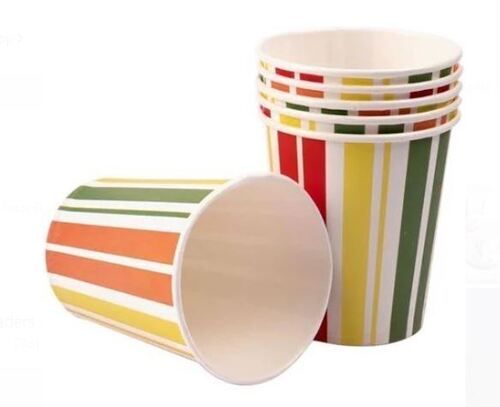 200 Ml and 6 Inches Long Disposable Printed Paper Cups