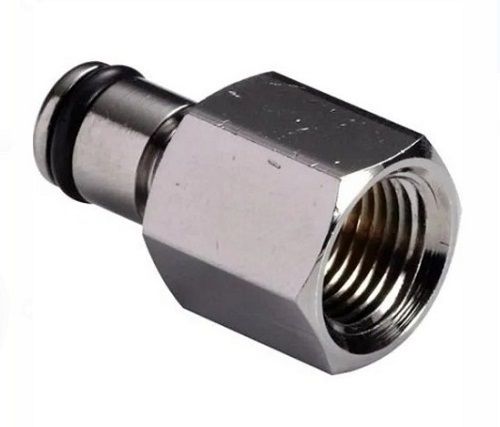 Silver 25 Mm 2.5 Inch 30 Gram/Piece Industrial Stainless Steel Straight Insert Thread Nut 